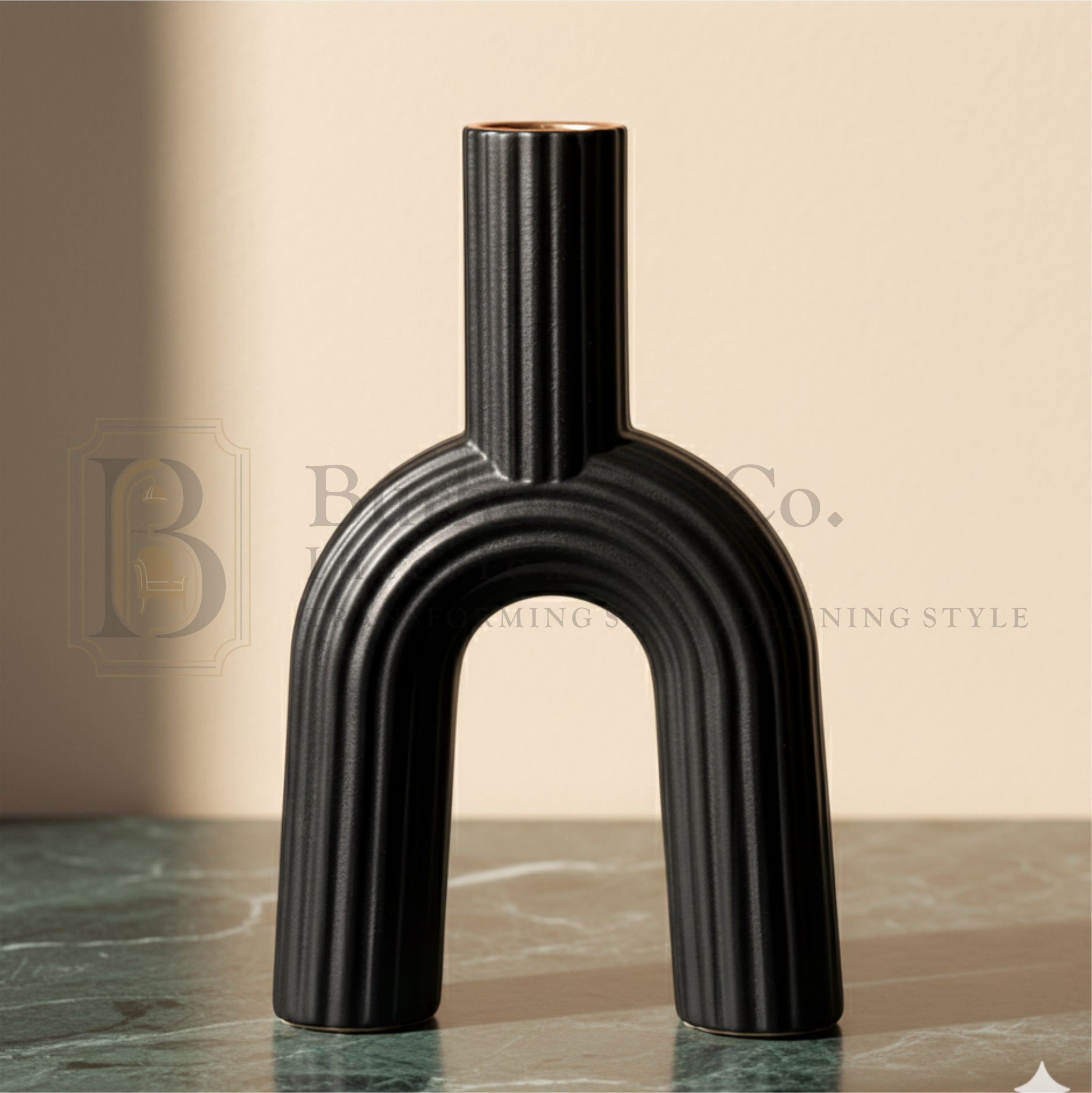 Modern Arch Vase Table Decor