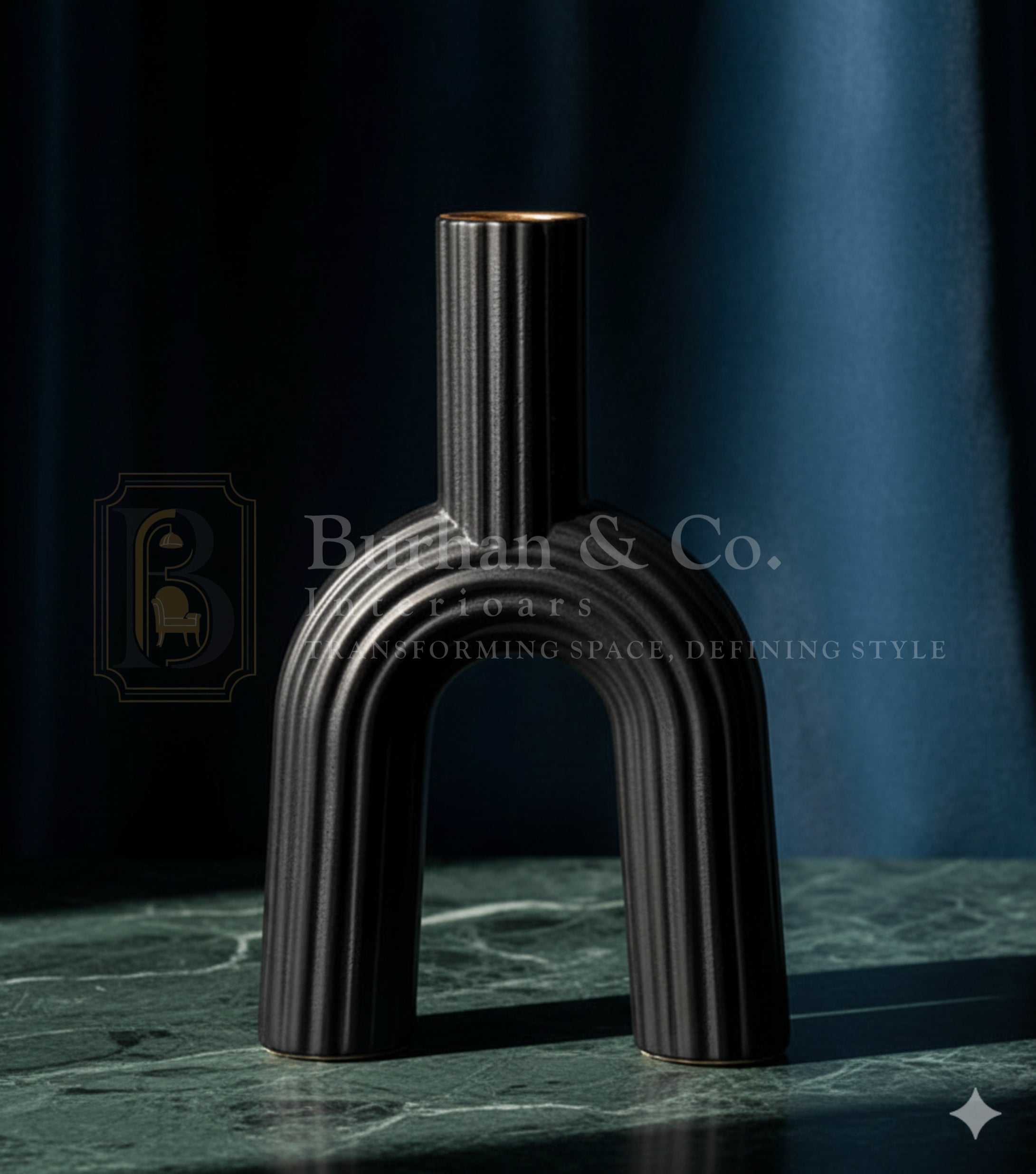 Modern Arch Vase Table Decor