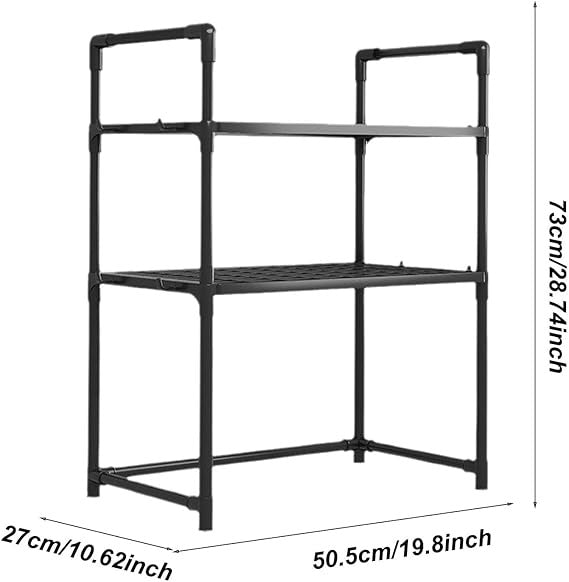2Layer Microwave Oven Storage Rack