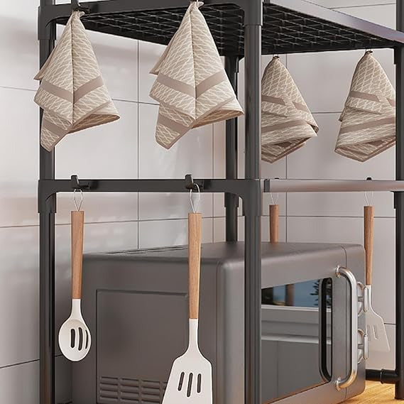 2Layer Microwave Oven Storage Rack
