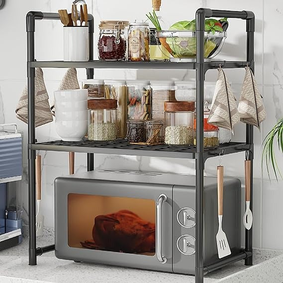 2Layer Microwave Oven Storage Rack
