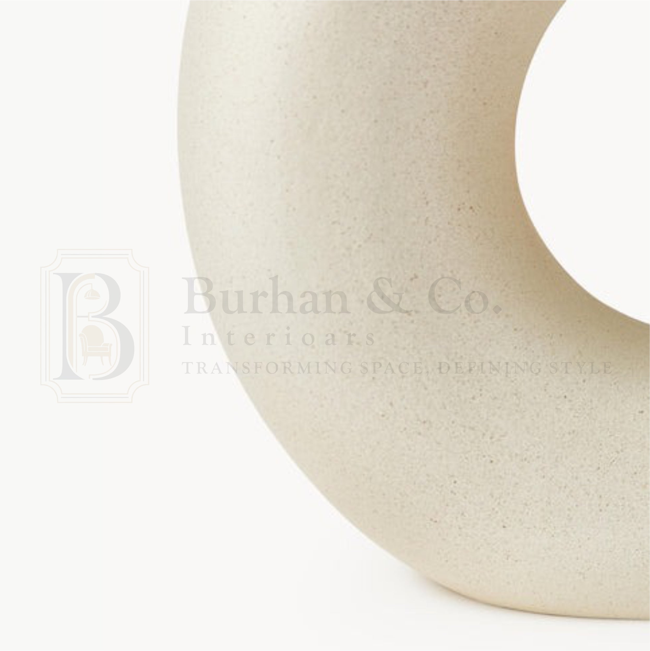 Ceramic Donuts Vases  Set of 3