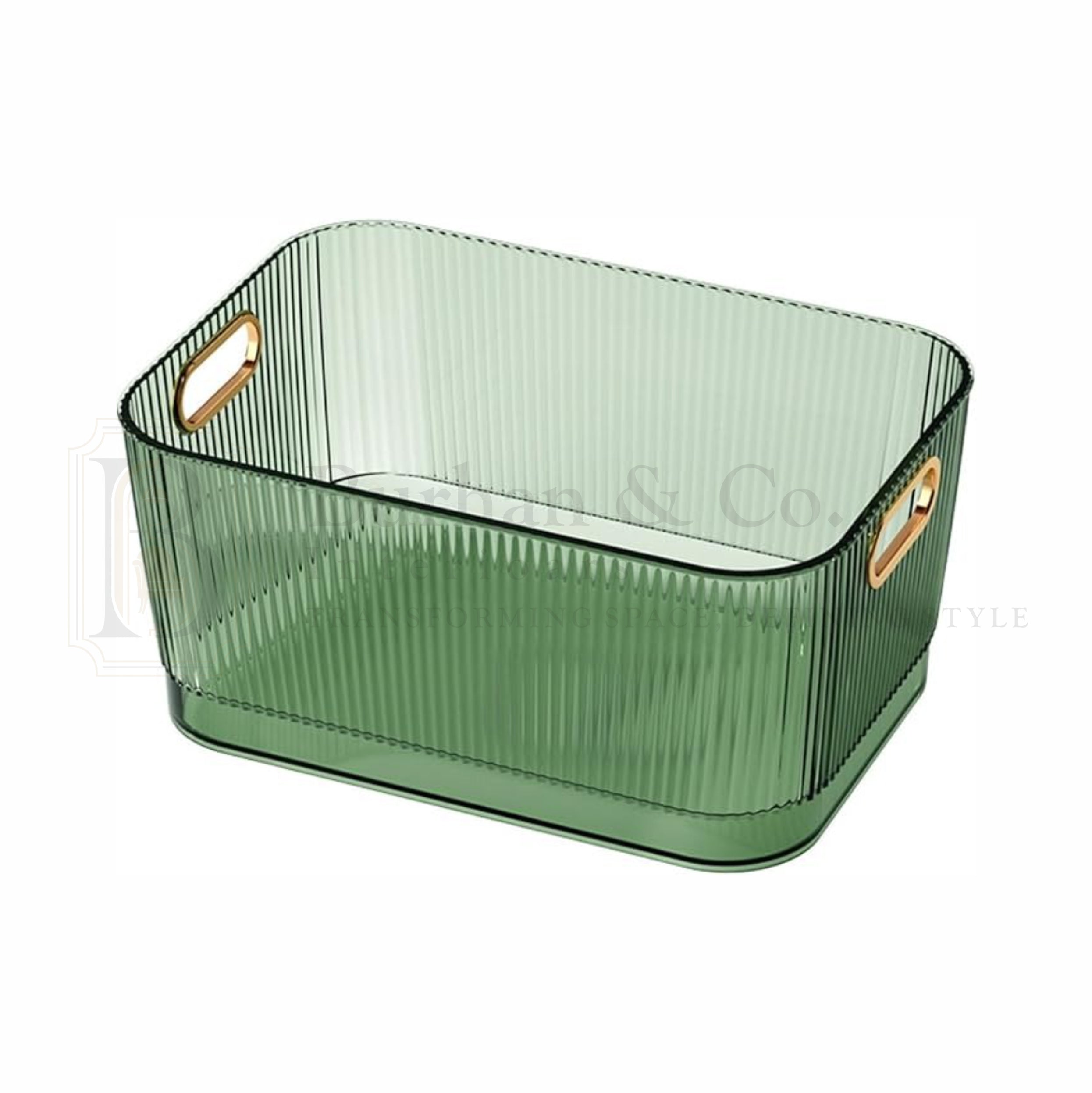 Clear Acrylic Desktop Organiser Basket
