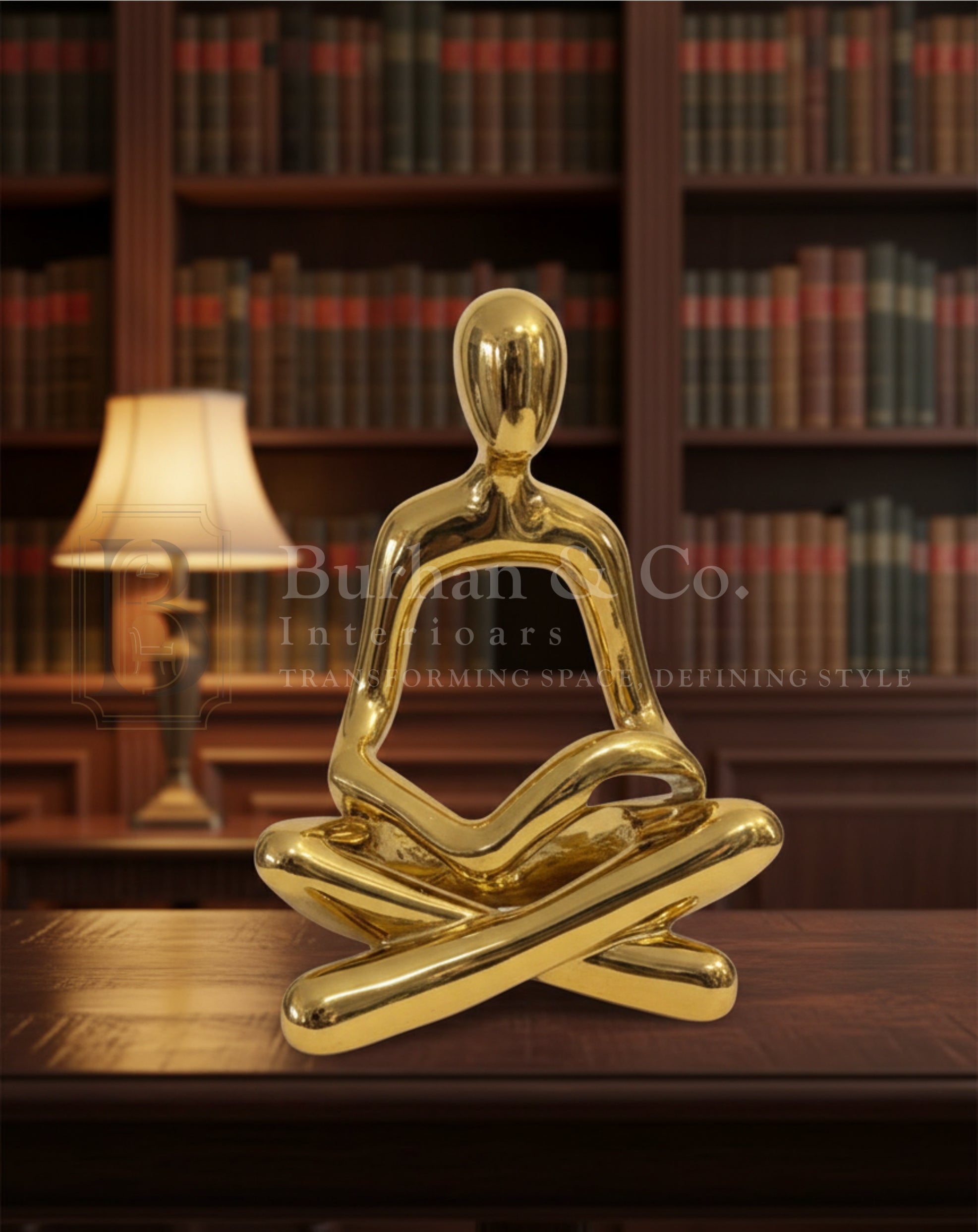 Reading Figurines Sculpture Modern Decor