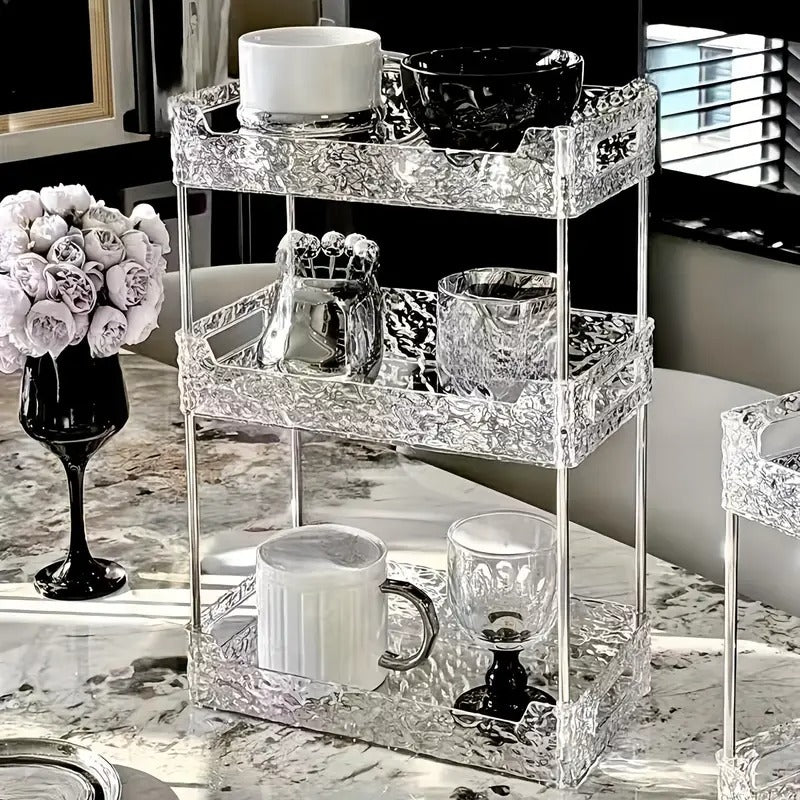 Luxury Acrylic Multipurpose Cosmetics Makeup Vanity Organize