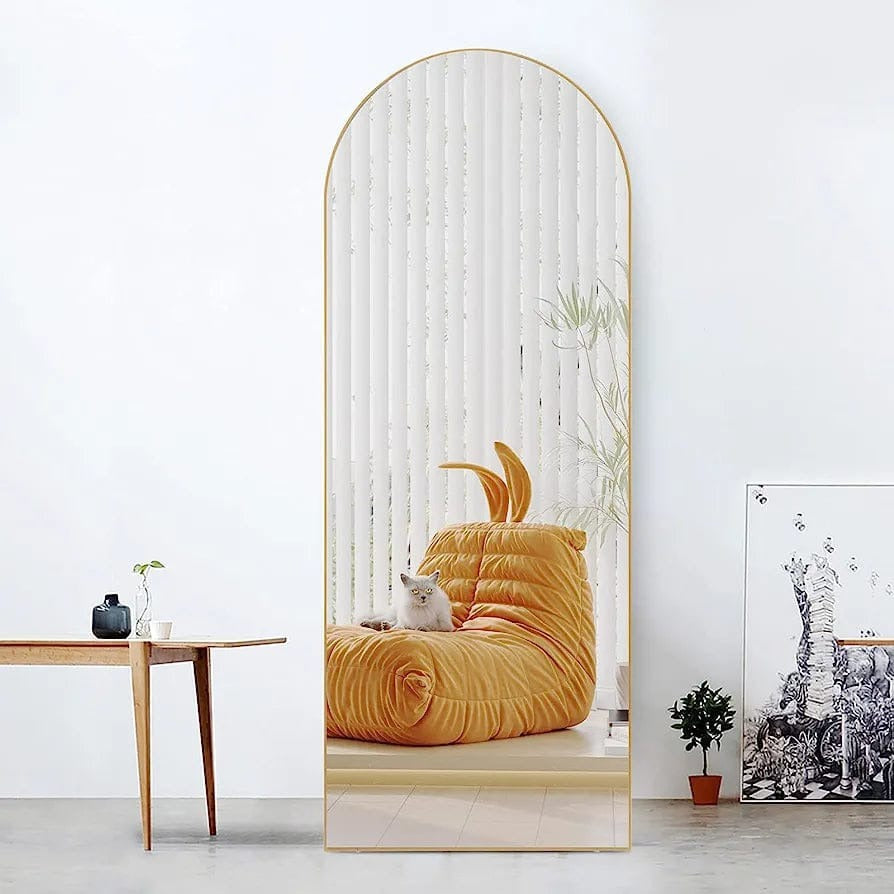 Standing Mirror – Long Wall Mirror with Stand | Ideal for Bedroom Decoration and Practical Usee