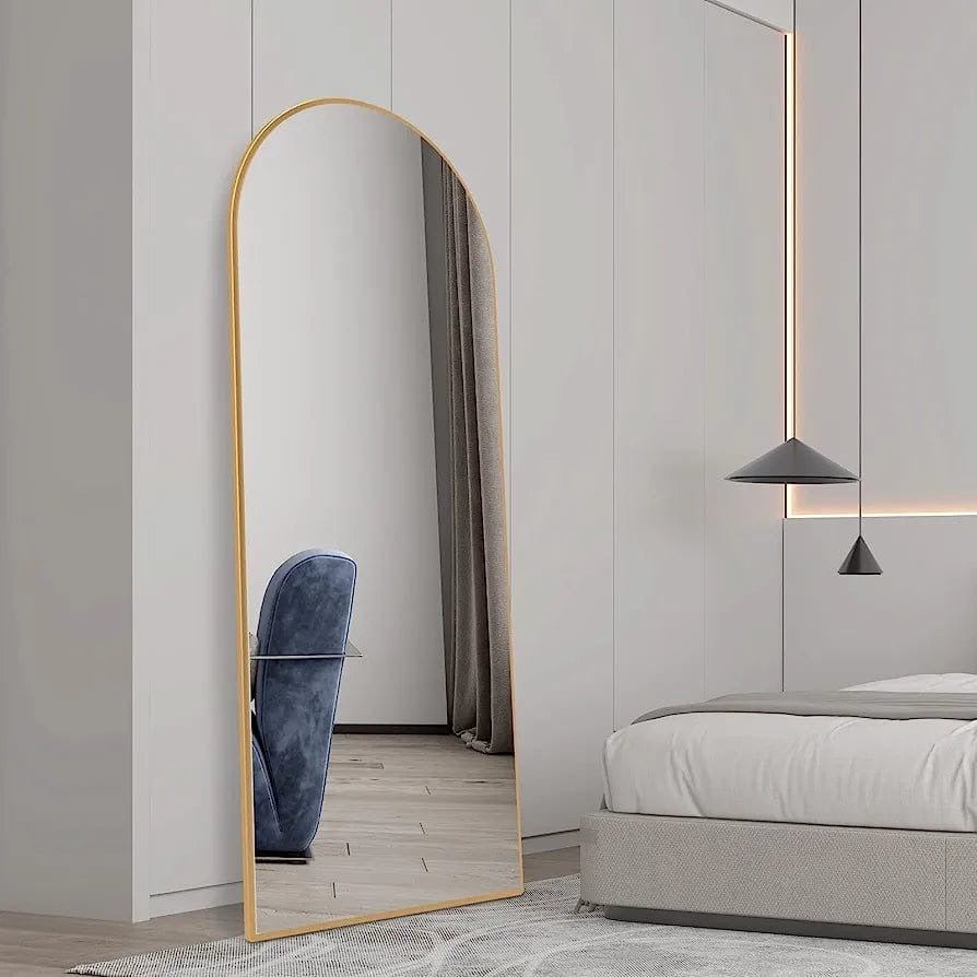 Standing Mirror – Long Wall Mirror with Stand | Ideal for Bedroom Decoration and Practical Usee
