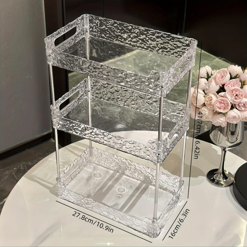 Luxury Acrylic Multipurpose Cosmetics Makeup Vanity Organize