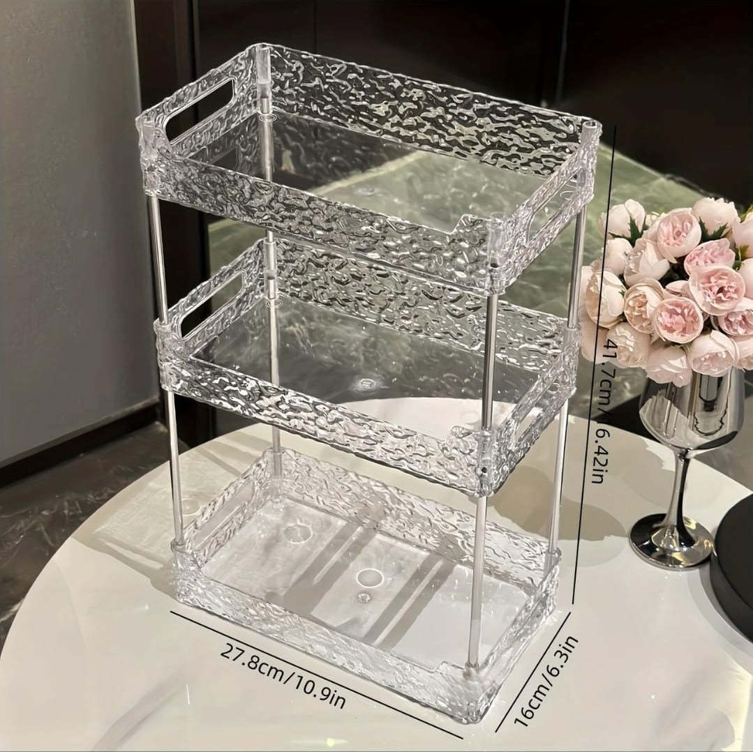 Luxury Acrylic Multipurpose Cosmetics Makeup Vanity Organize