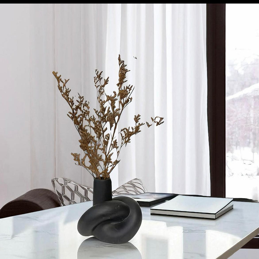 Elegant Contemprary Ceramic Knot Vase