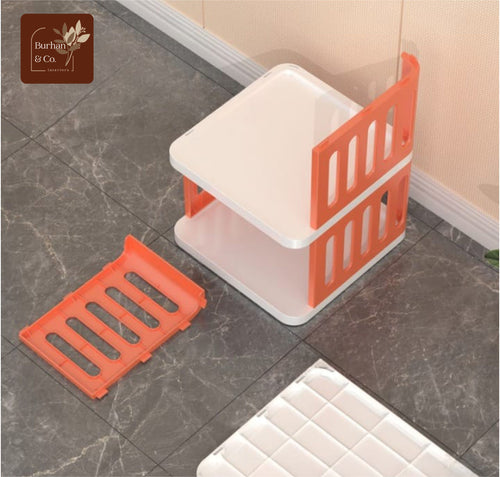 5-Layer Adjustable Shoe Rack – Space-Saving Storage Organiser (Random Colours)