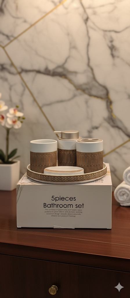 Monarch Bath Set With Tray