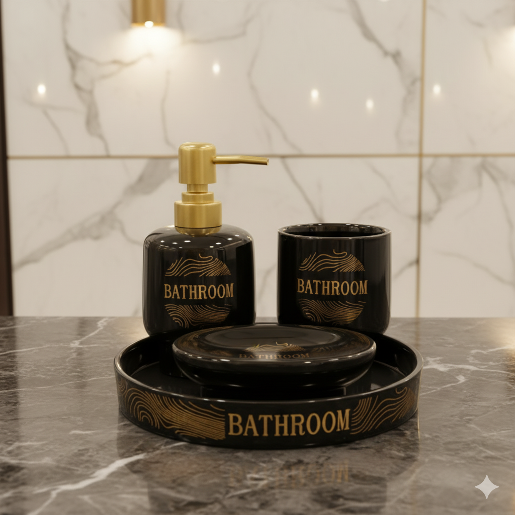 Monarch Bath Set With Tray
