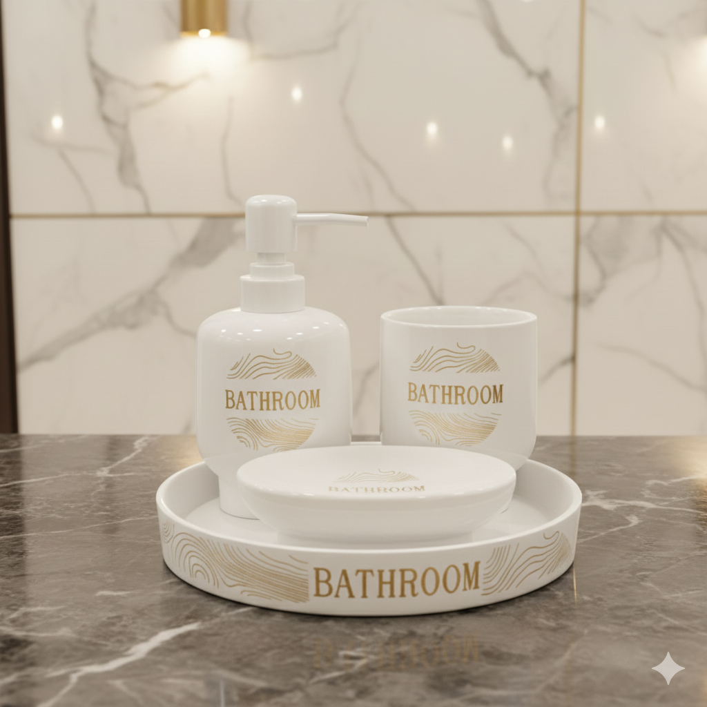 Monarch Bath Set With Tray